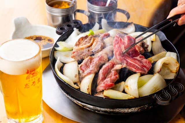 Jingisukan Daruma Honten: Classic Charcoal-Grilled Mutton