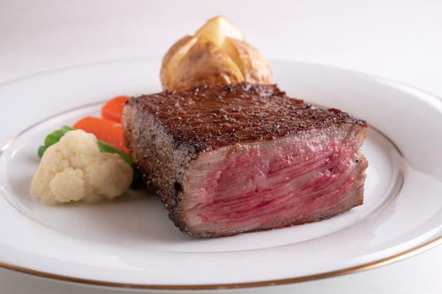 Gorio: Kiln-Fired Tajima Beef and Smoked Salmon