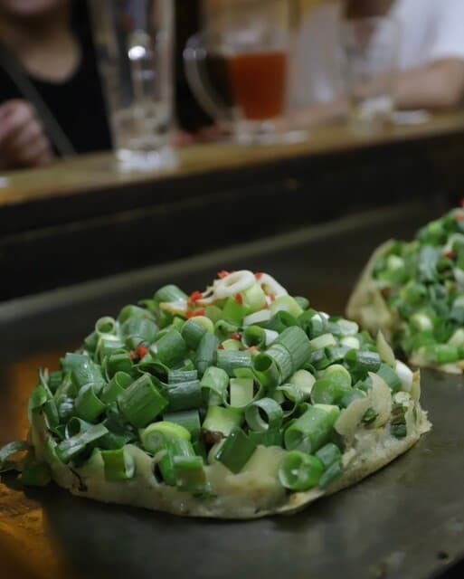 Tsubomi: Slow-Cooked Okonomiyaki and Negi-yaki