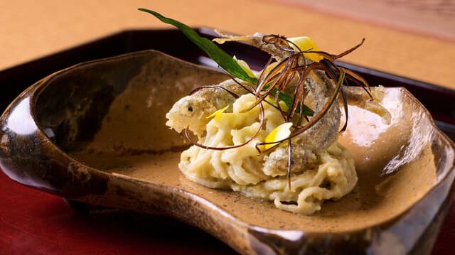 Shorenin Monzeki Mae Tsukioka: Charcoal-Fired Kaiseki