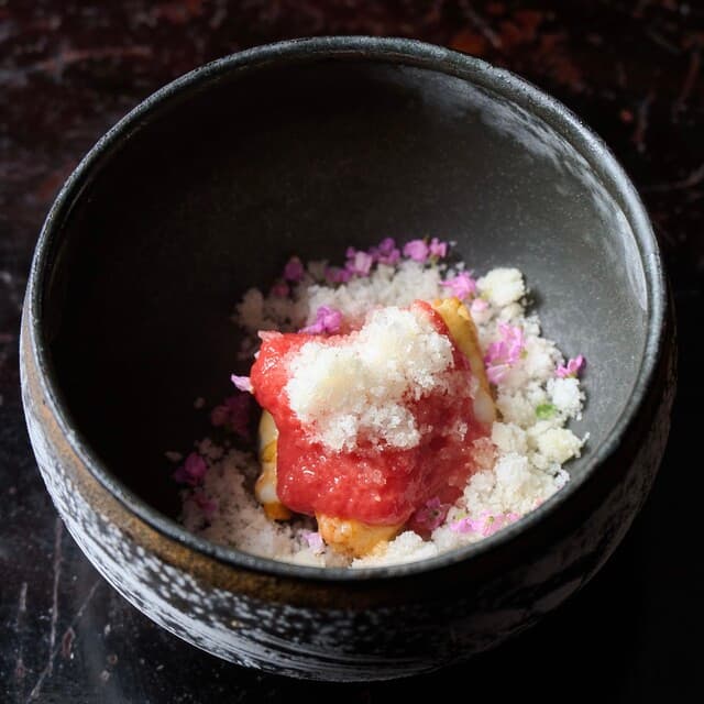 middle: Creative French Cuisine with Japanese Fermentation