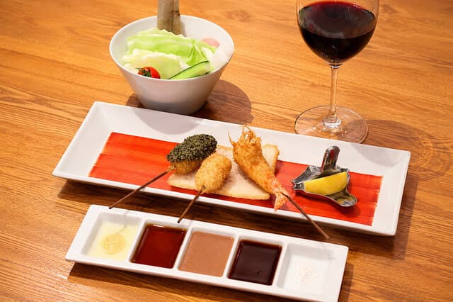Rokukaku tei: Fine-dining kushikatsu omakase