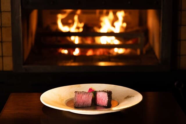 Kitashinchi Fukutatei The Ukai: Kiln-Fired Wagyu Steak Courses