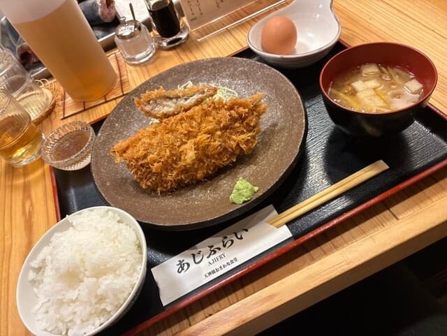Tenjinbashi Osakana Shokudo: Expertly Fried Aji