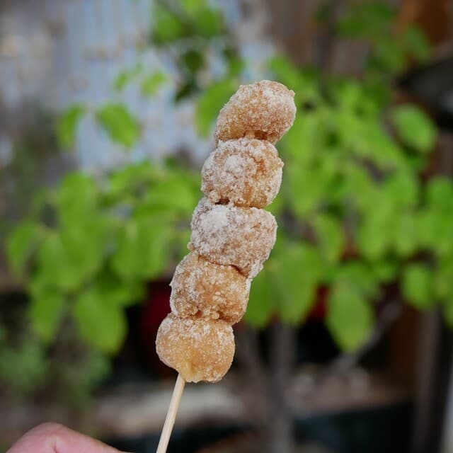 Dango Sho Yagi ten: Handmade Kinako Dango