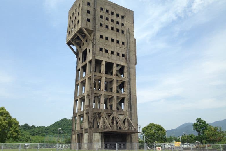 Winding Tower of Shime Coal Mine