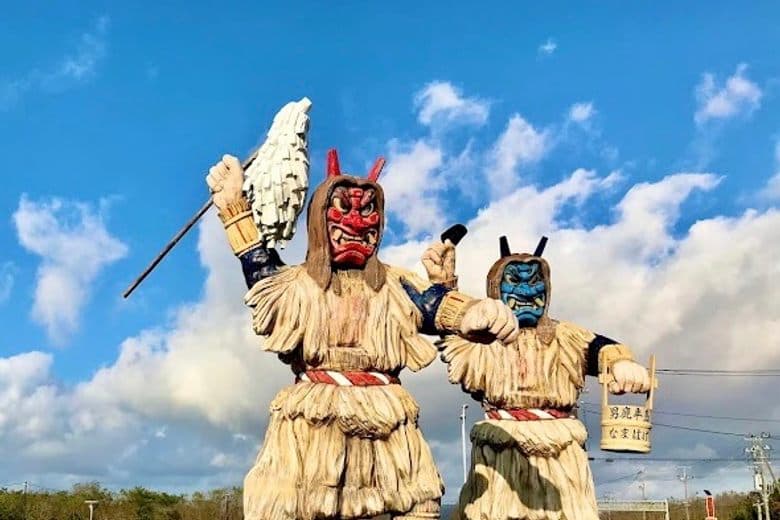 The Big Namahage Statues