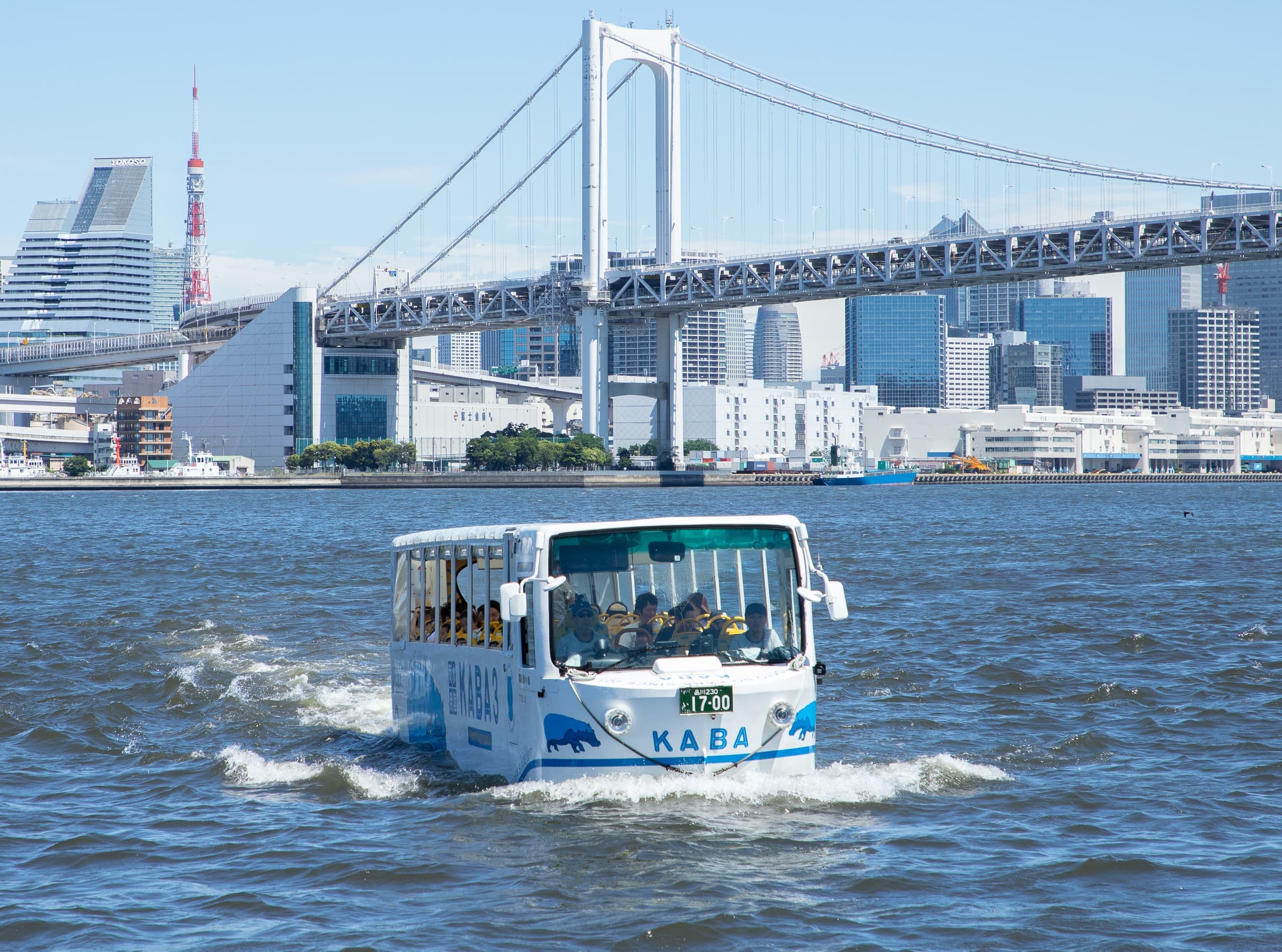 TOKYO NO KABA Amphibious Bus