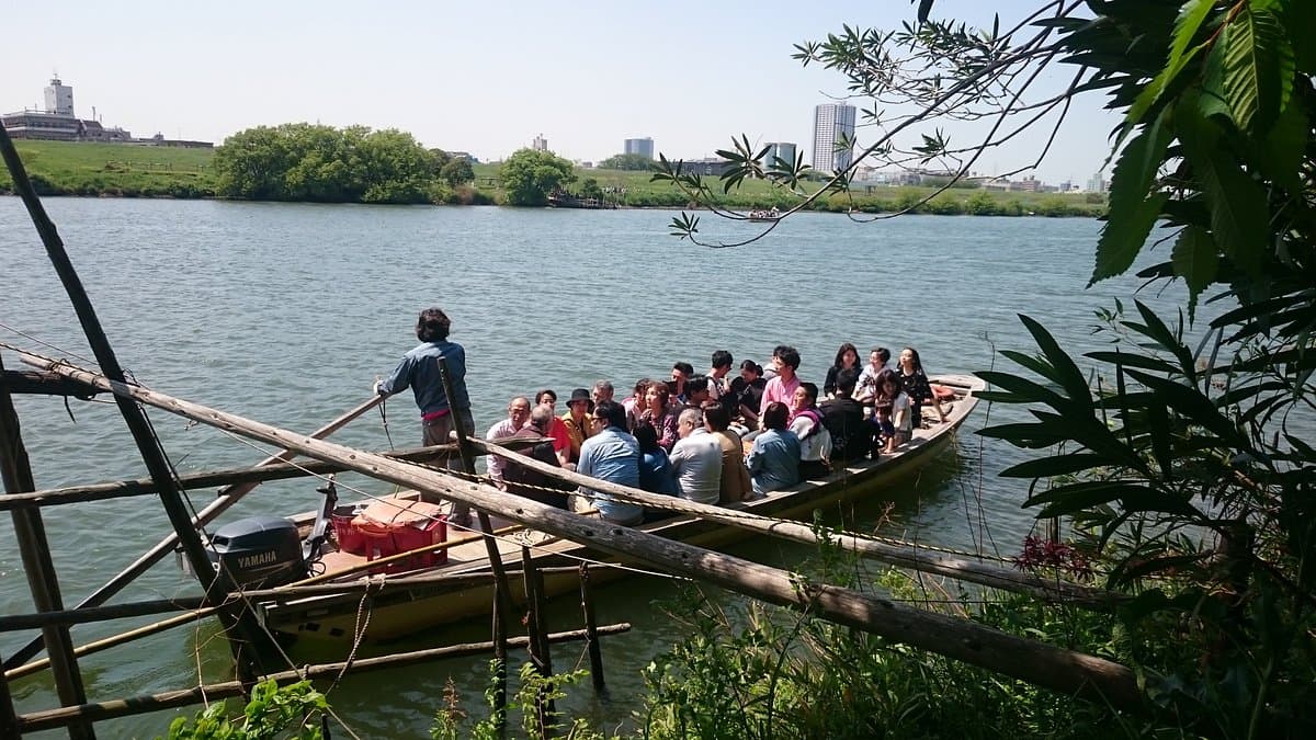 Yagiri-no-Watashi Boat