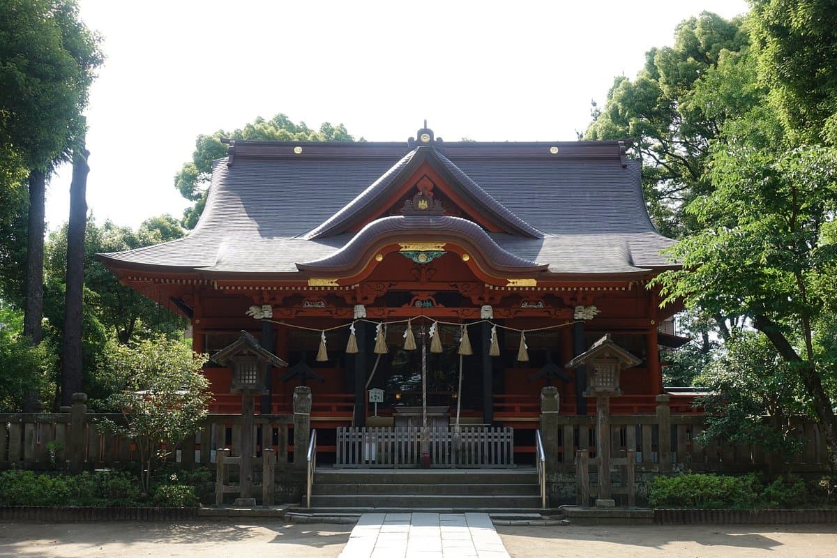 Main Building of Iioka Hachimangu