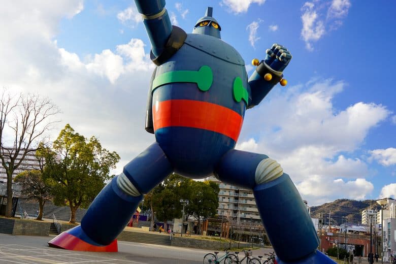 Tetsujin 28 Robot Statue
