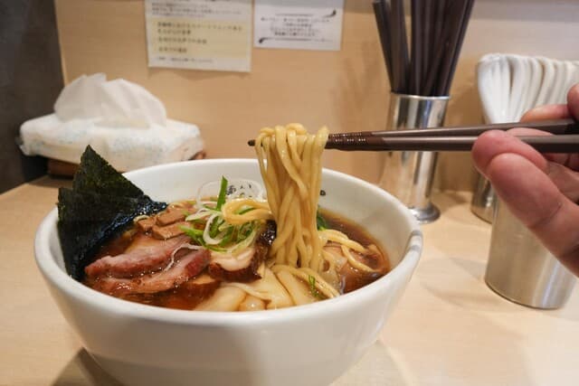 Men Dokoro Akimoto: Bonito Shoyu and Sapporo-Style Miso Ramen