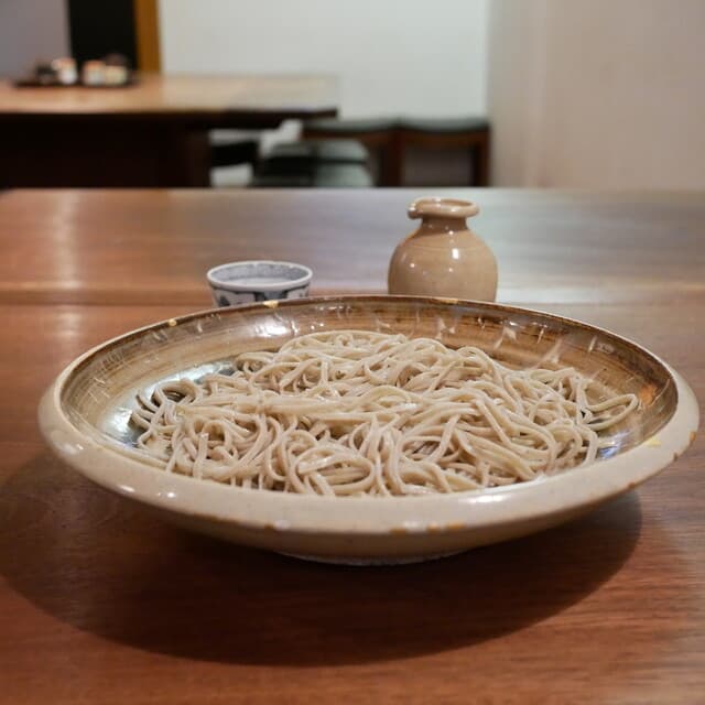 Sanjiro: Hand-Cut Zaru Soba in a Fixed Lunch Course