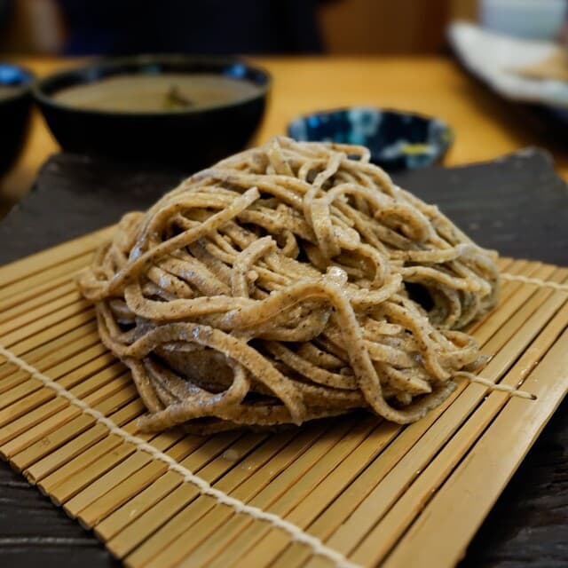 Fumi no Kura: Hand-Cut Black Inaka Soba from Local Buckwheat