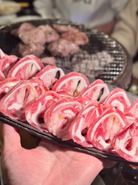 PORKMAN: Pork-Only Yakiniku Grilled over Charcoal