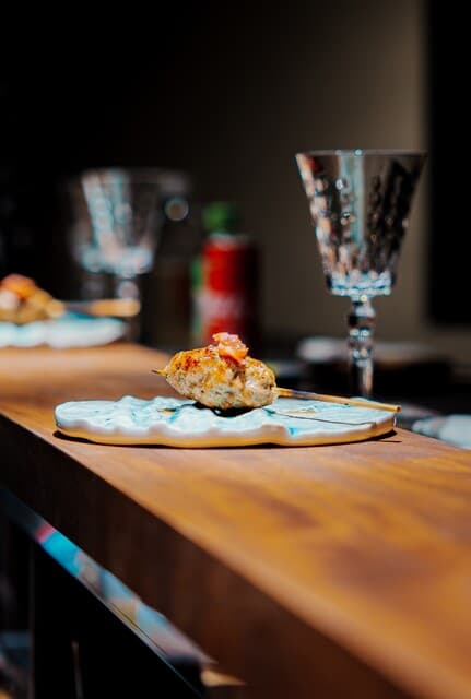 YAKISHIN: Amagi Shamo Yakitori Set Course at the Counter
